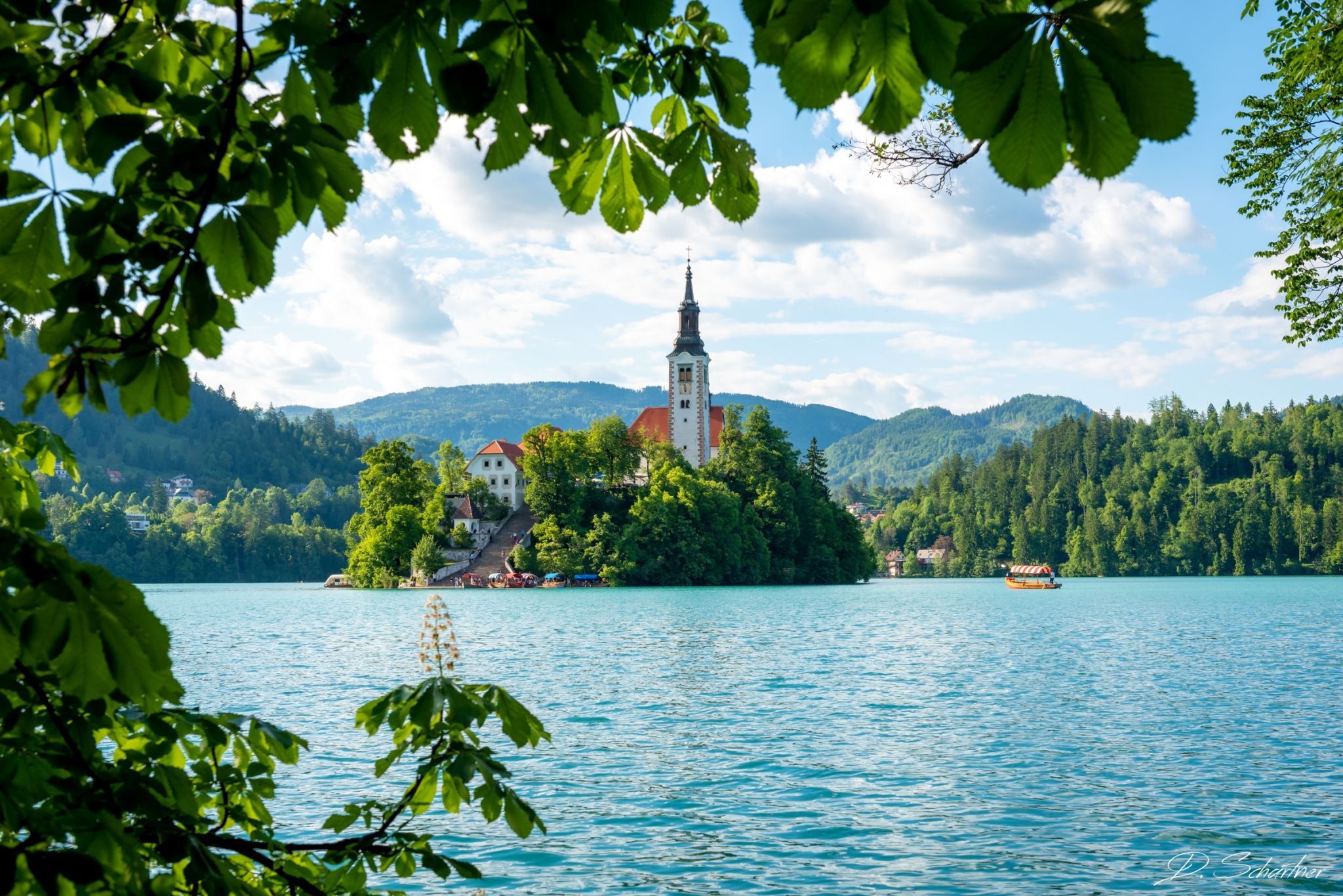 South Side Lake Bled, Slovenia