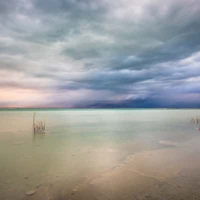 Sunrise at the lowest place on earth, Israel