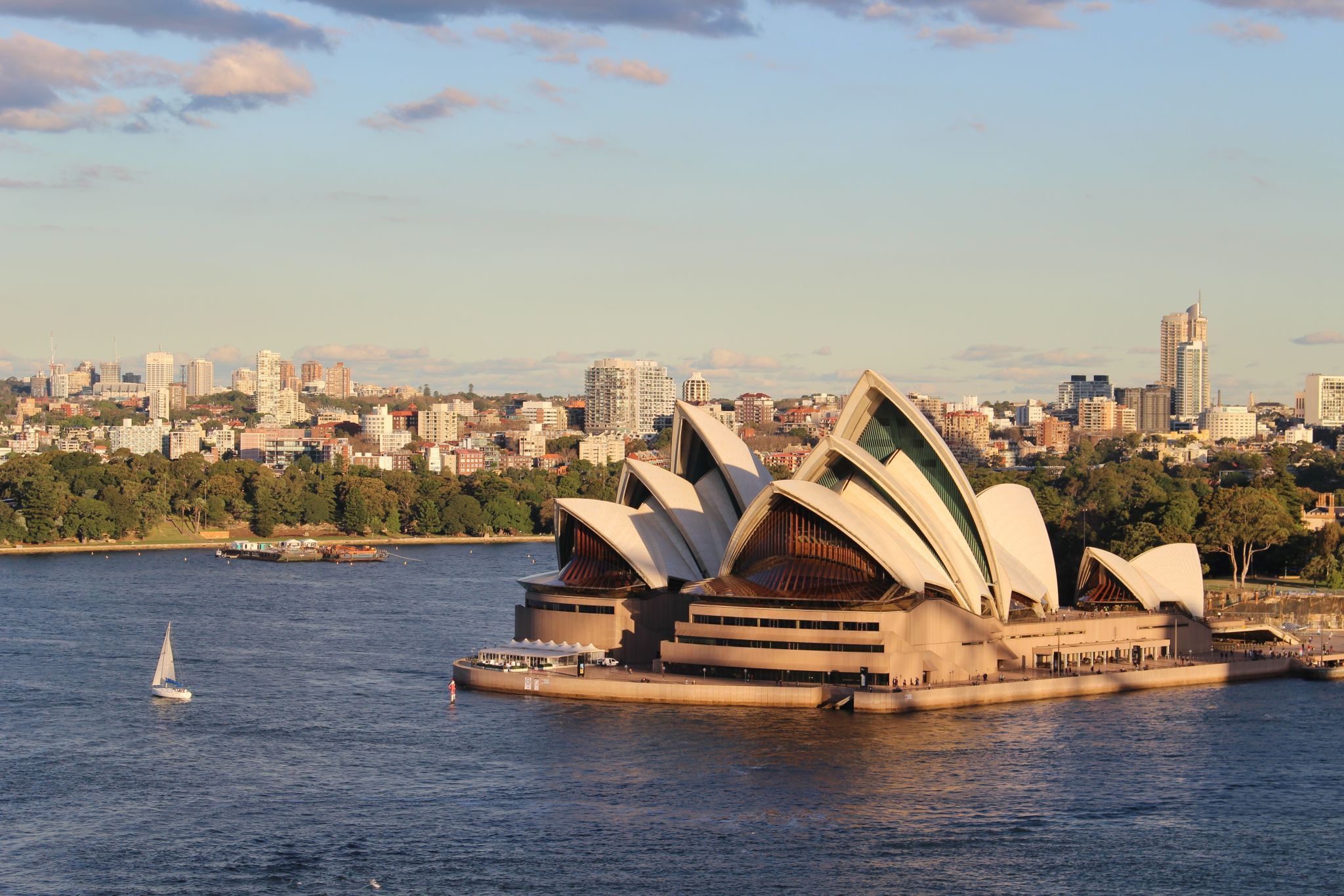 View from Sydney Harbour Bridge , Australia