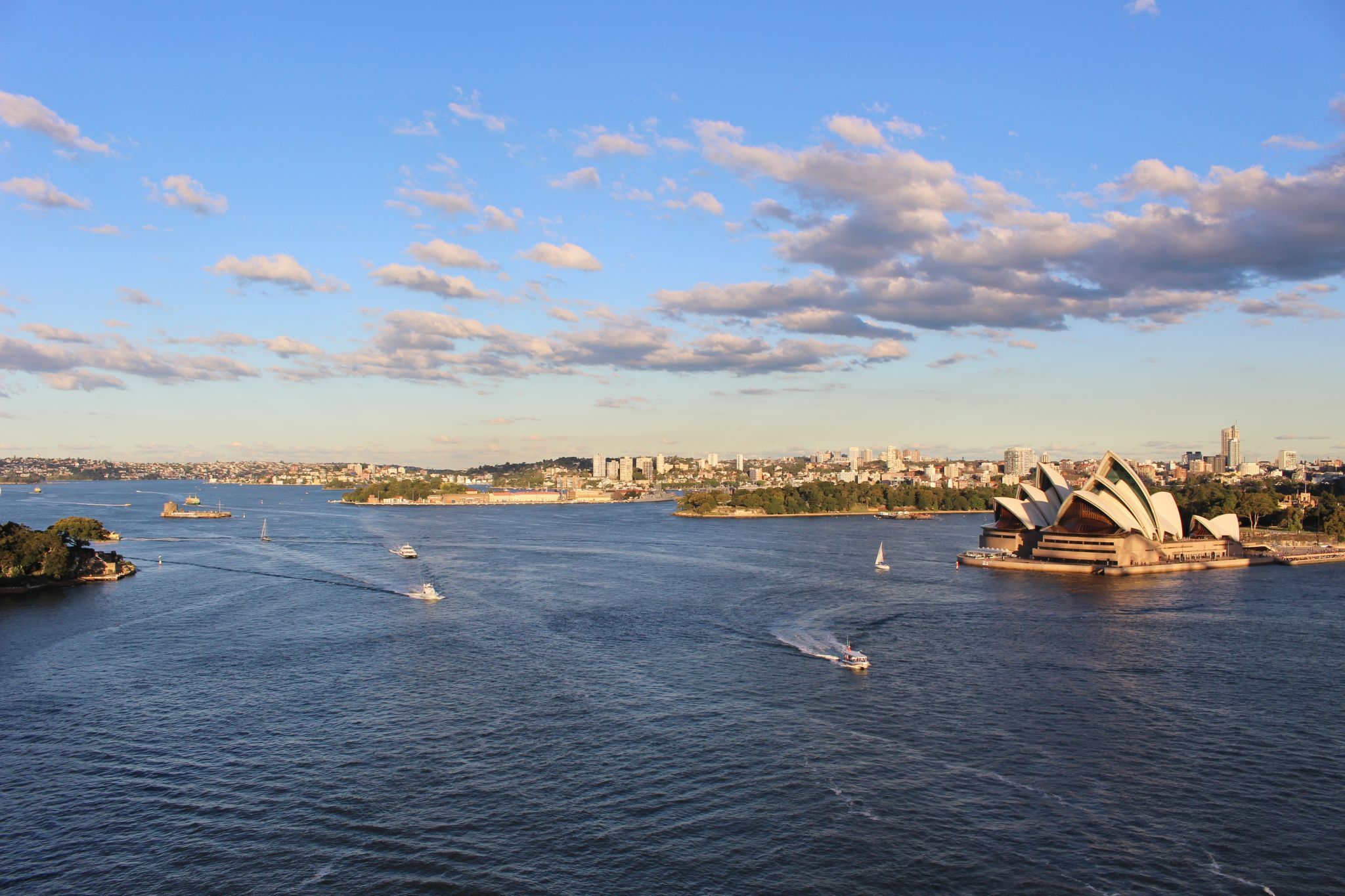 View from Sydney Harbour Bridge , Australia