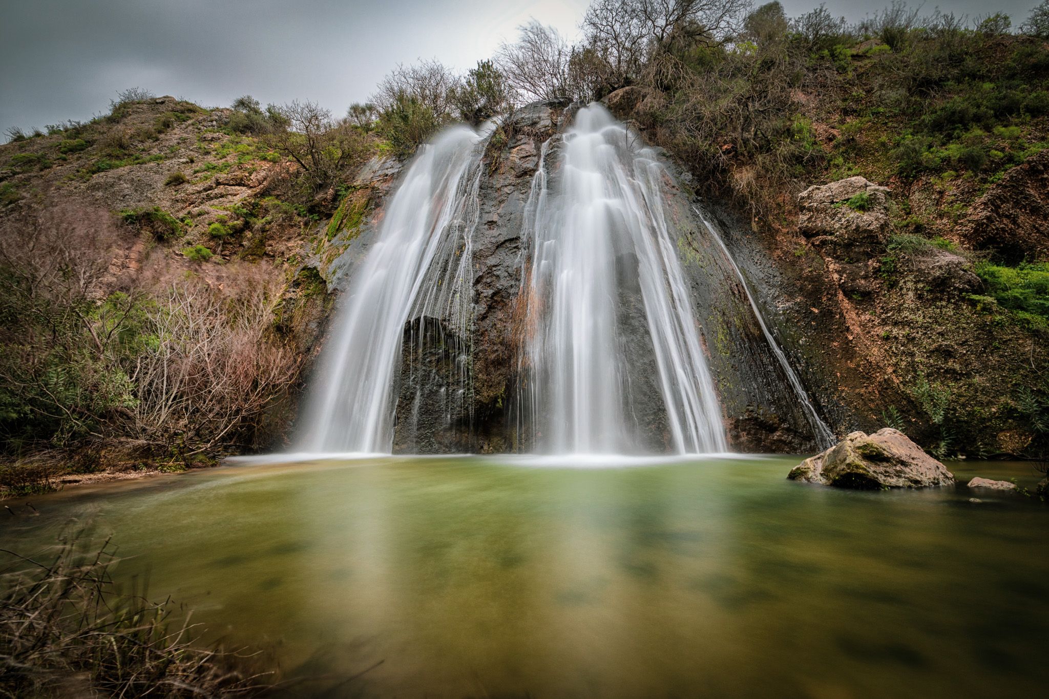 Tahana Waterfall, Israel