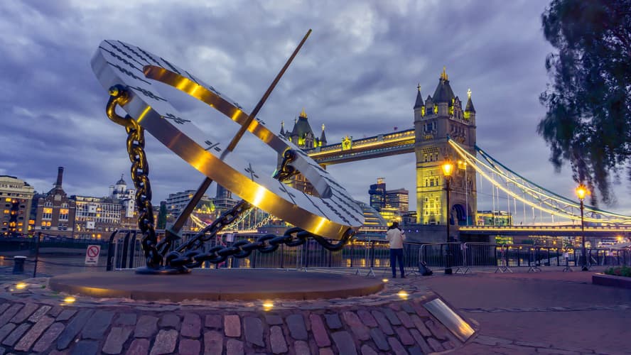 The Timepiece Sundial, London