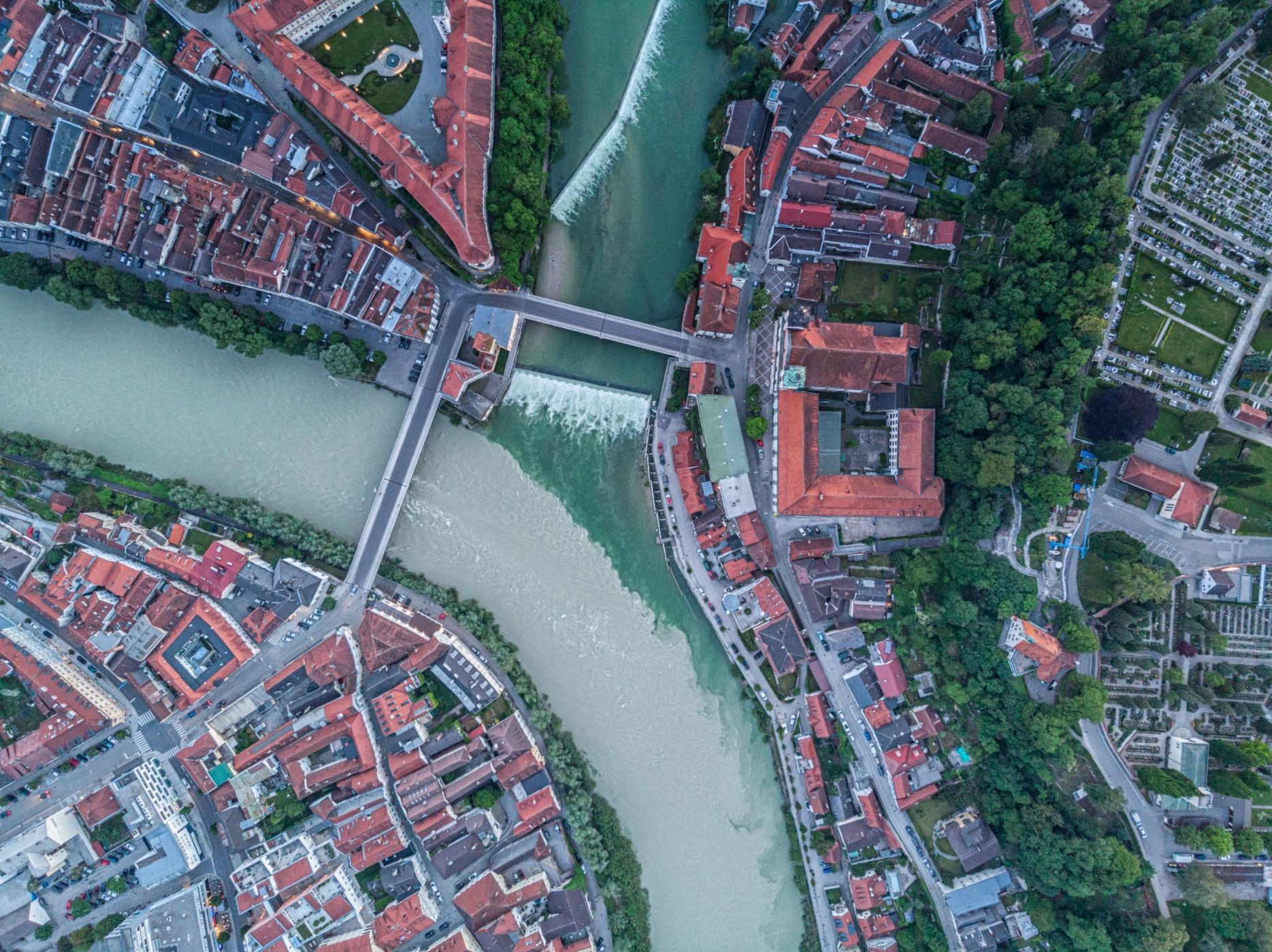 The 'Y' of Steyr, Austria