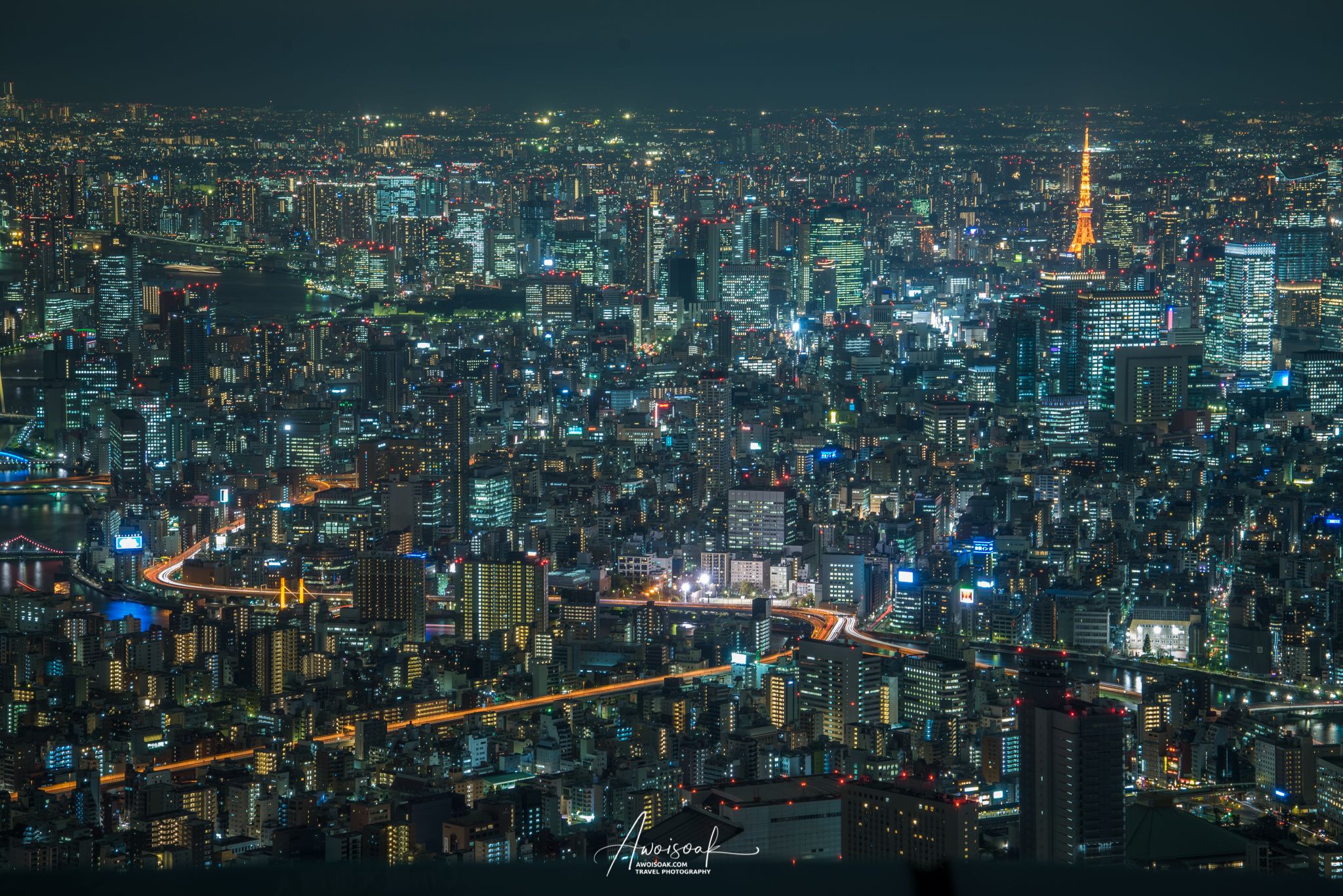 View from Tokyo Skytree, Japan