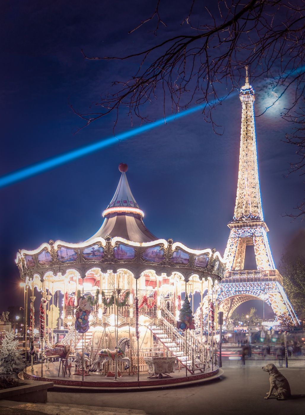 Carousel Tour Eiffel, France