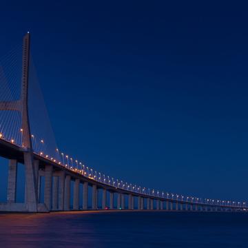 Vasco de Gama bridge, Lisbon, Portugal