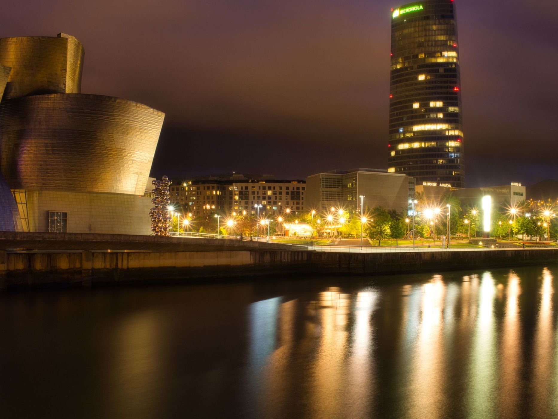 View of Guggenheim Museum, Spain