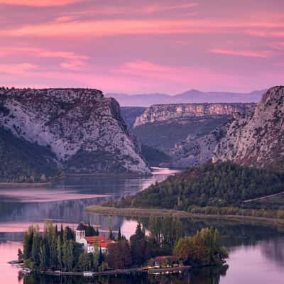 Visovac monastery, Croatia