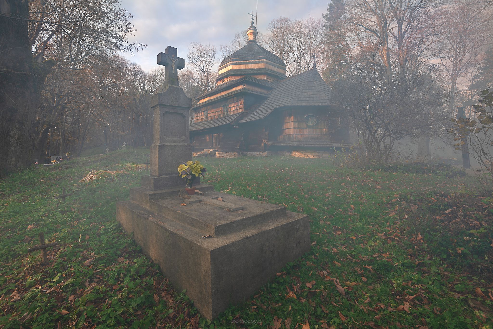 Wooden Orthodox Church in Ulucz, Poland