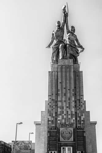 worker and kolkhoz woman