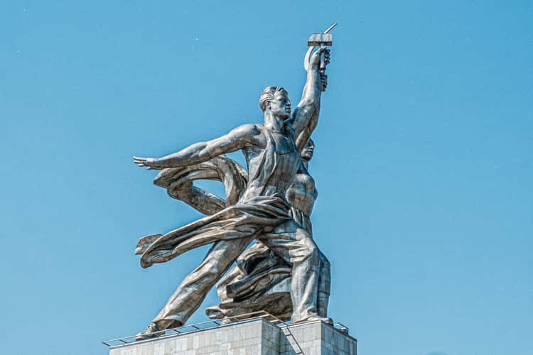 worker and kolkhoz woman