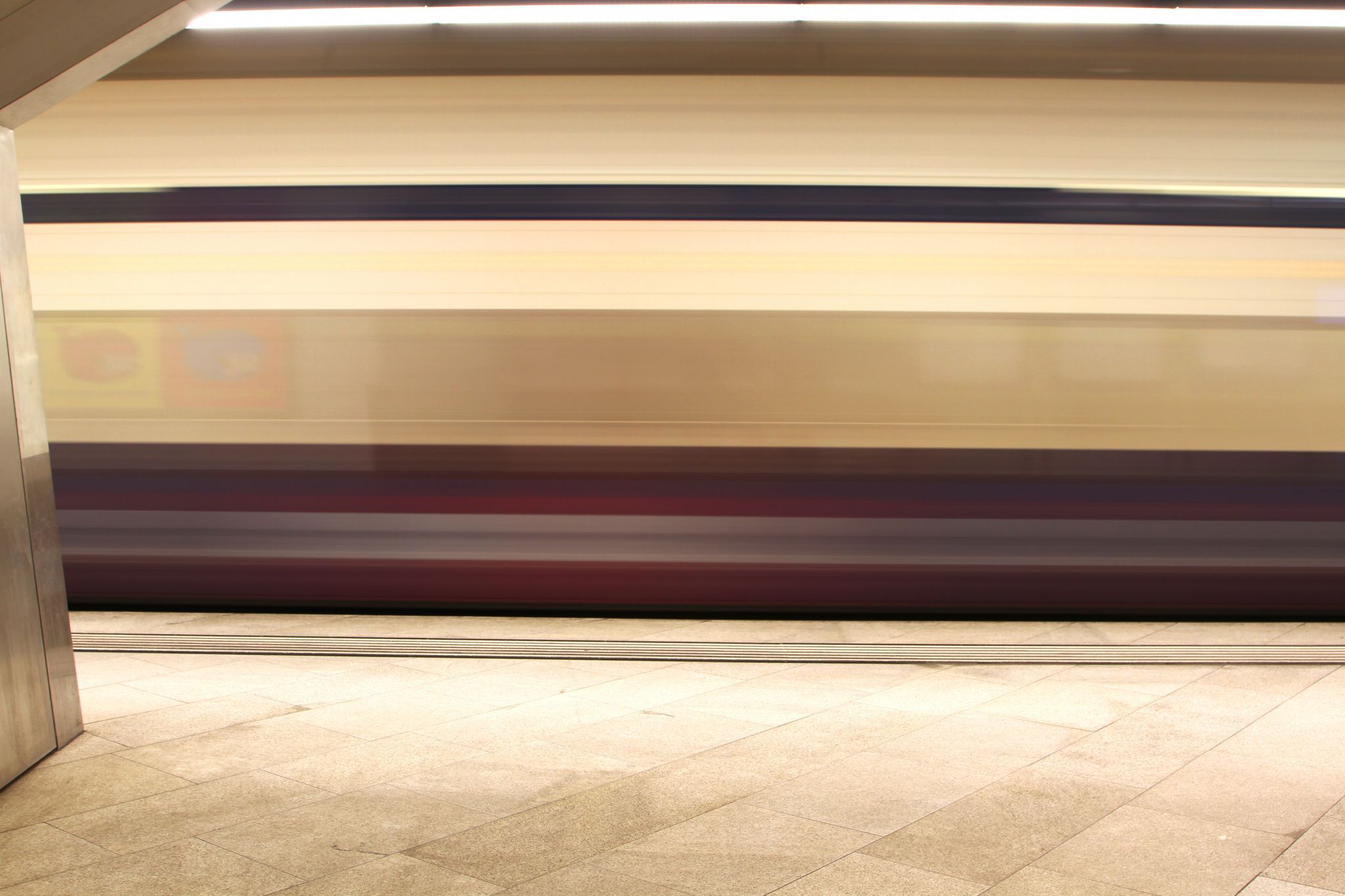 Platform of Zurich Main Station, Switzerland