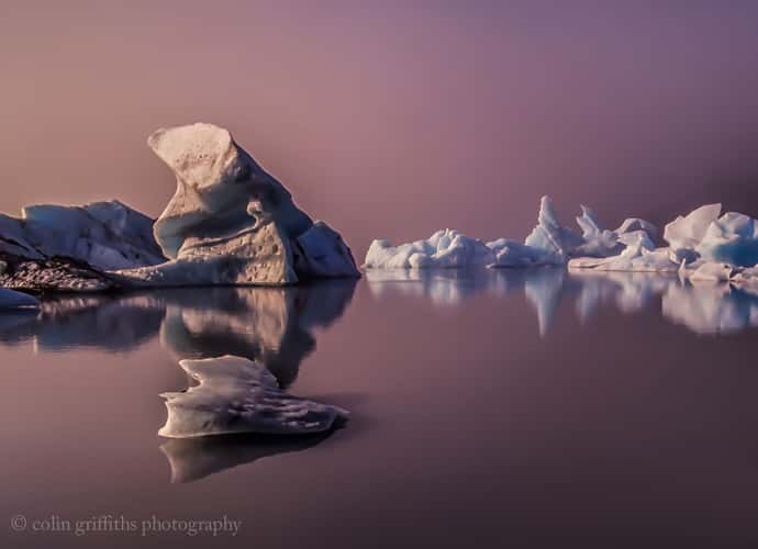 Alaska icebergs