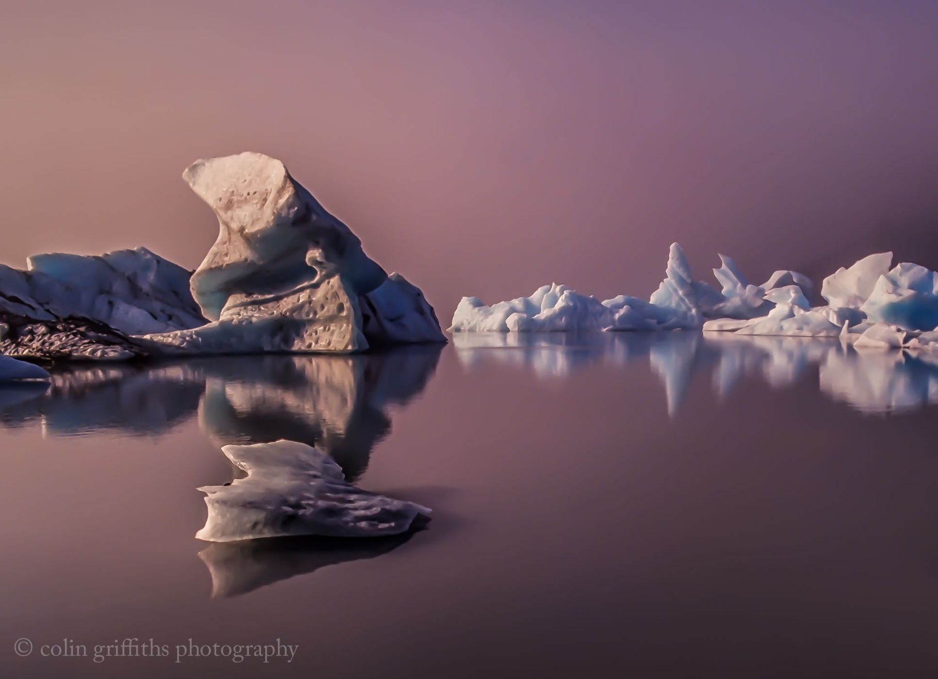 Alaska icebergs, USA