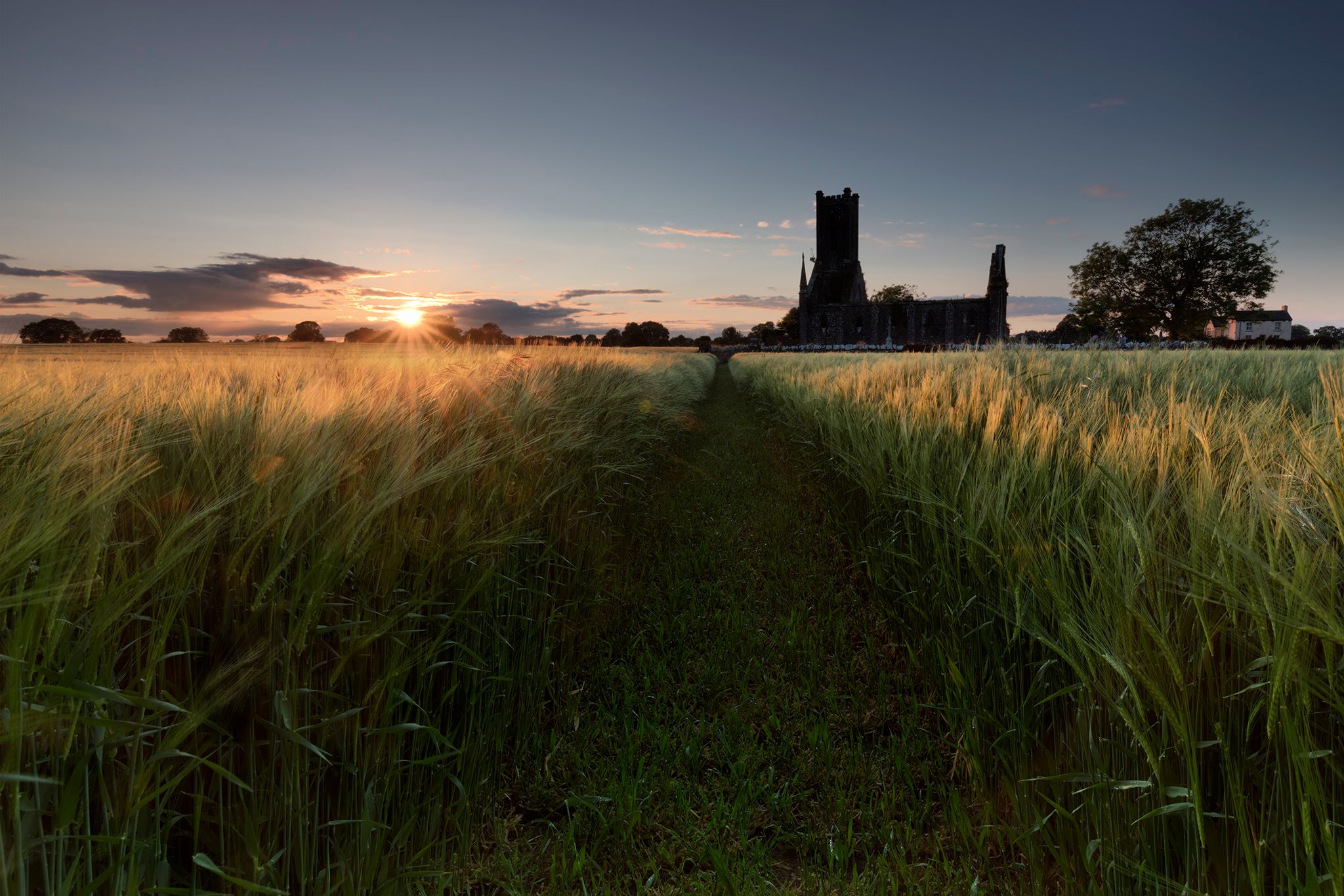 Ballinafagh church, Ireland