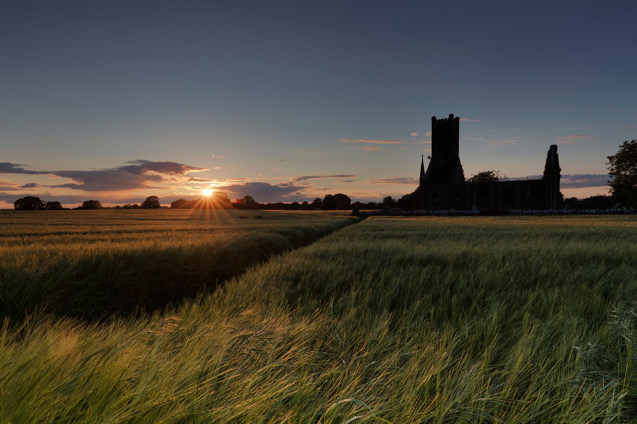 Ballinafagh church, Ireland