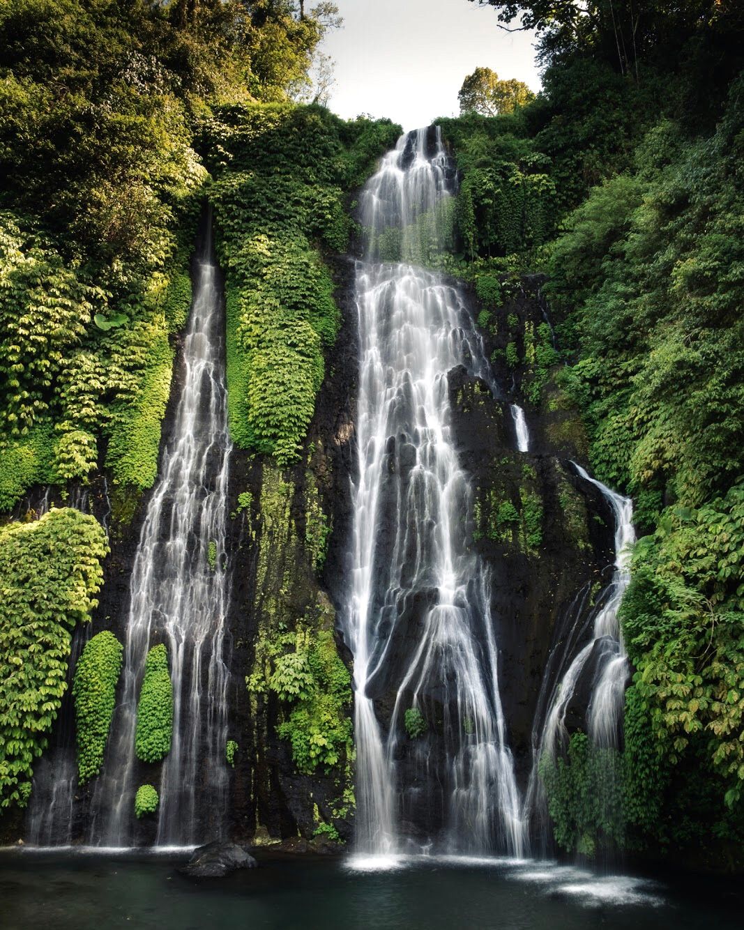 Banyumala Twin Waterfalls, Indonesia