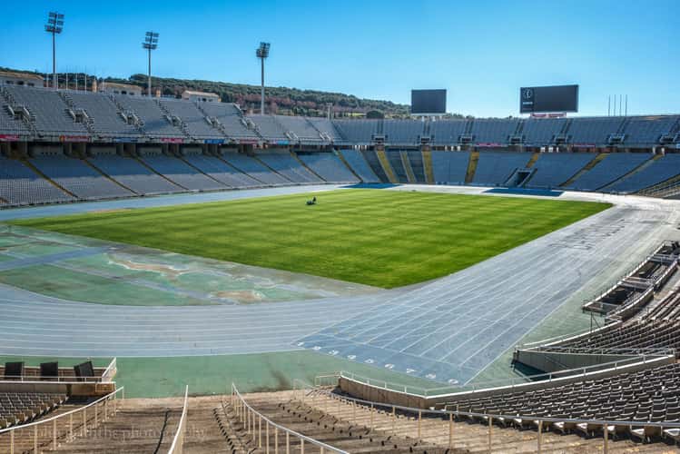 Barcelona olympic stadium