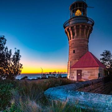 Barrenjoey Lighthouse sunrise Palm Beach Sydney, Australia
