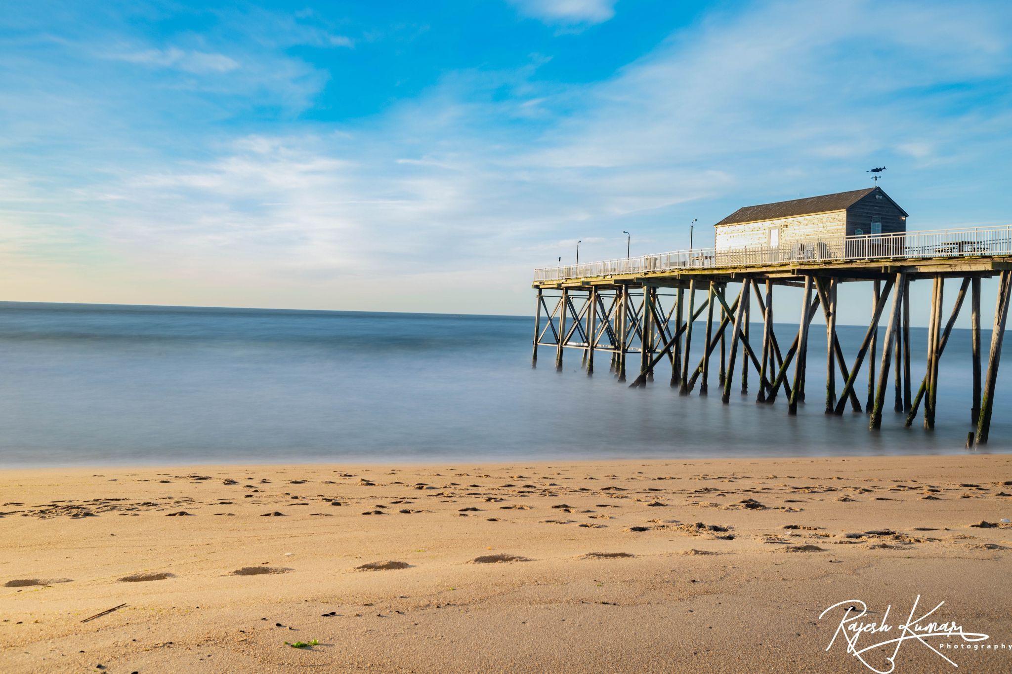 Belmar Fishing Pier, New Jersey, USA