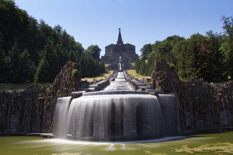 The Wasserspiele in BergparkWilhelmshöhe, Kassel