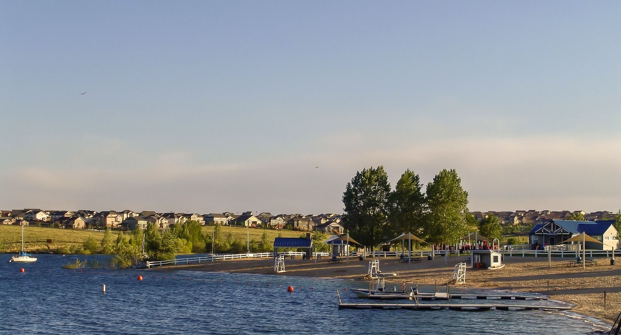 Boat Launch Beach, Aurora Reservoir, USA