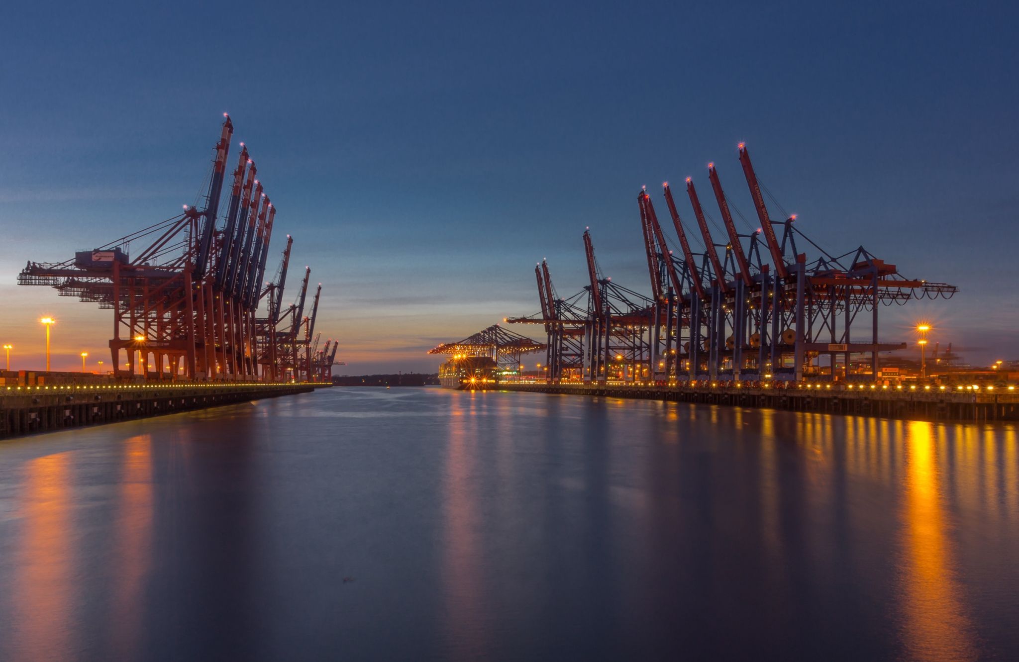 Burchardkai, Hamburg, Germany