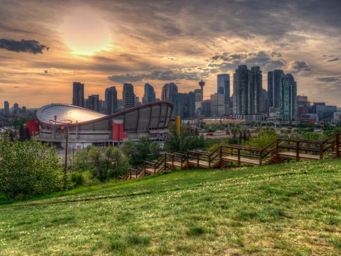 Calgary Downtown - Enmax Park