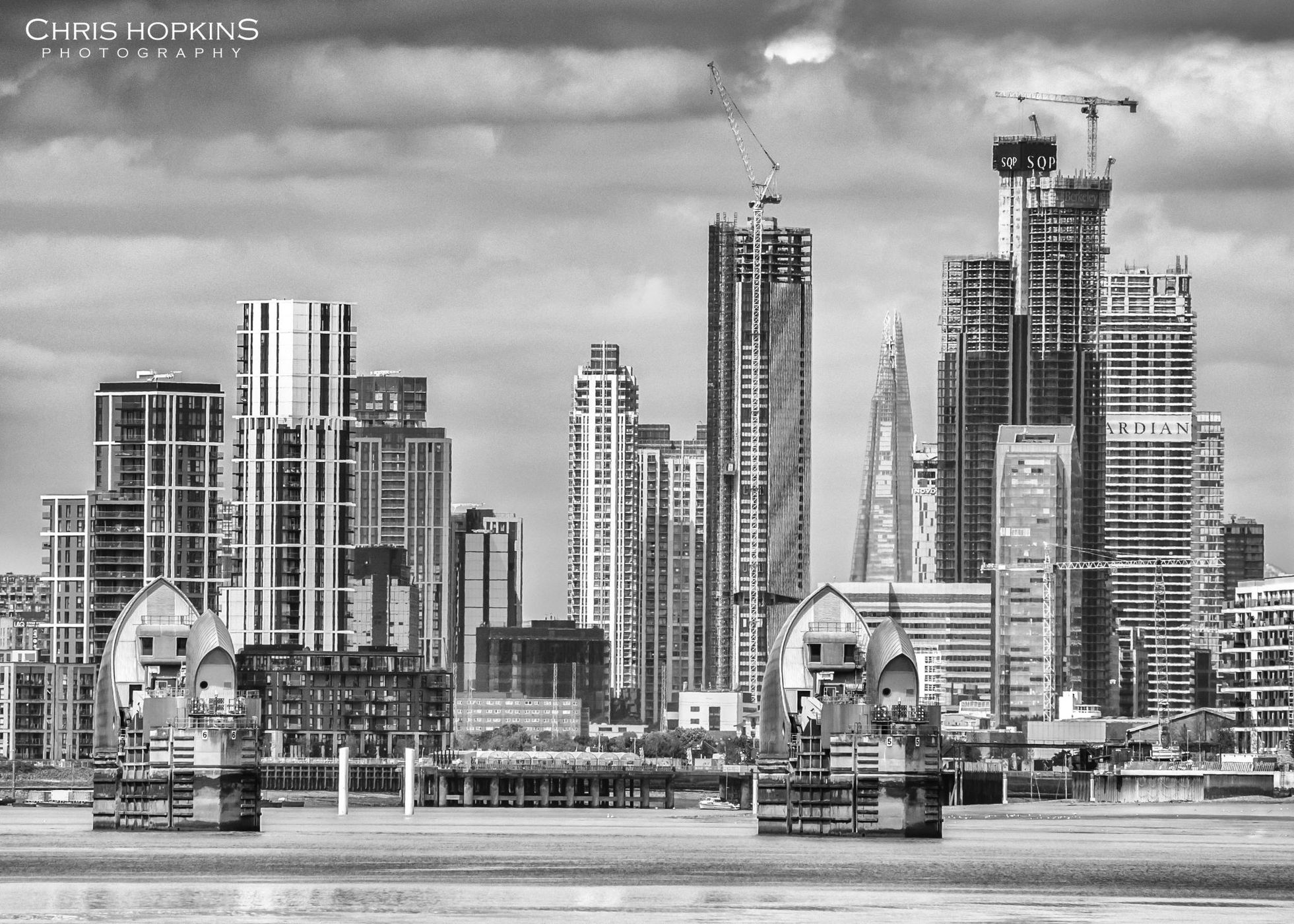 Canary Wharf & Thames Barrier, United Kingdom