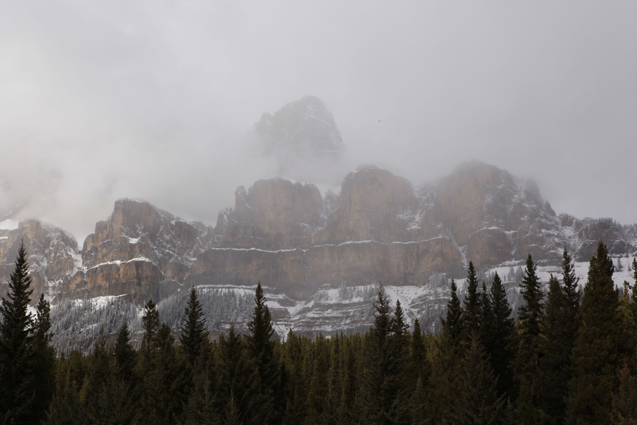 Castle Mountain view point, Castle Mountain, Canada
