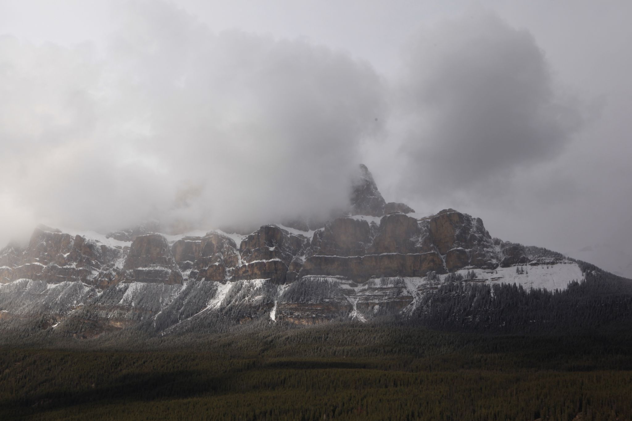 Castle Mountain view point, Castle Mountain, Canada
