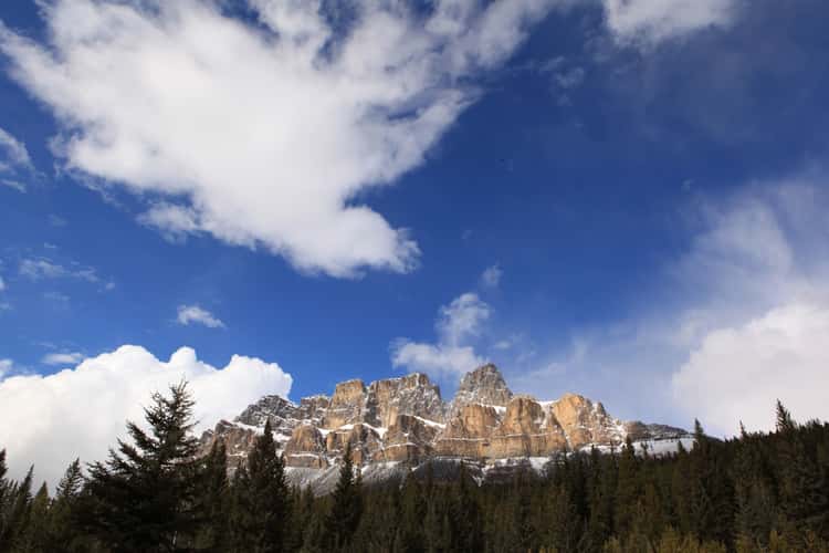 Castle Mountain view point, Castle Mountain