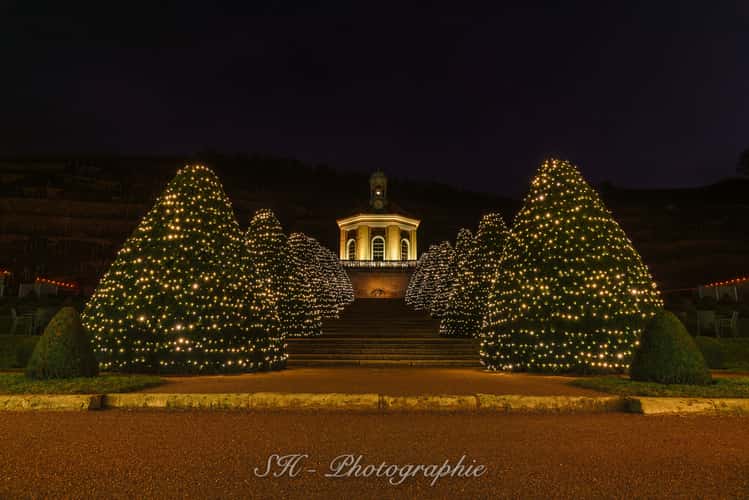 Castle Wackerbarth at Christmas time