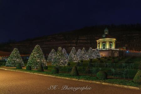 Castle Wackerbarth at Christmas time
