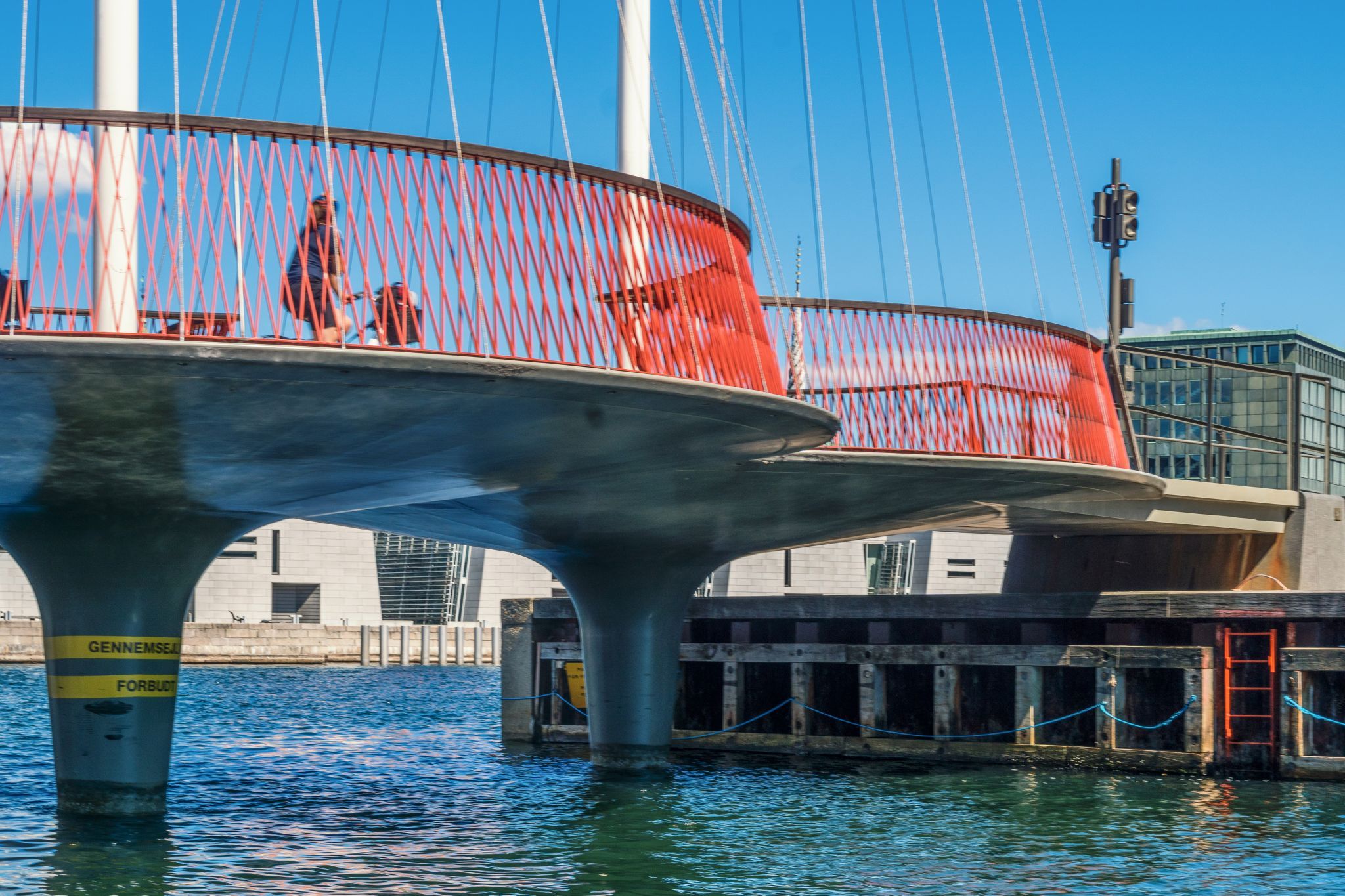 Cirkel bro (Circle bridge) by Olafur Eliasson, Copenhagen, Denmark
