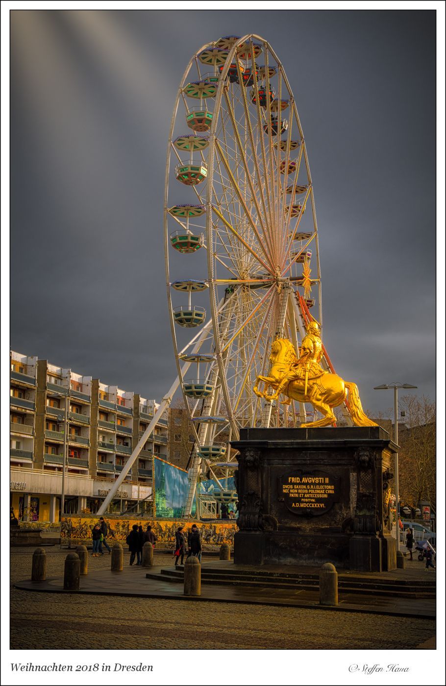 Dresden at Christmas time, Germany