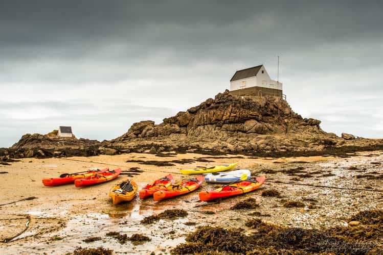 Echrehou kayaks,Jersey. UK.