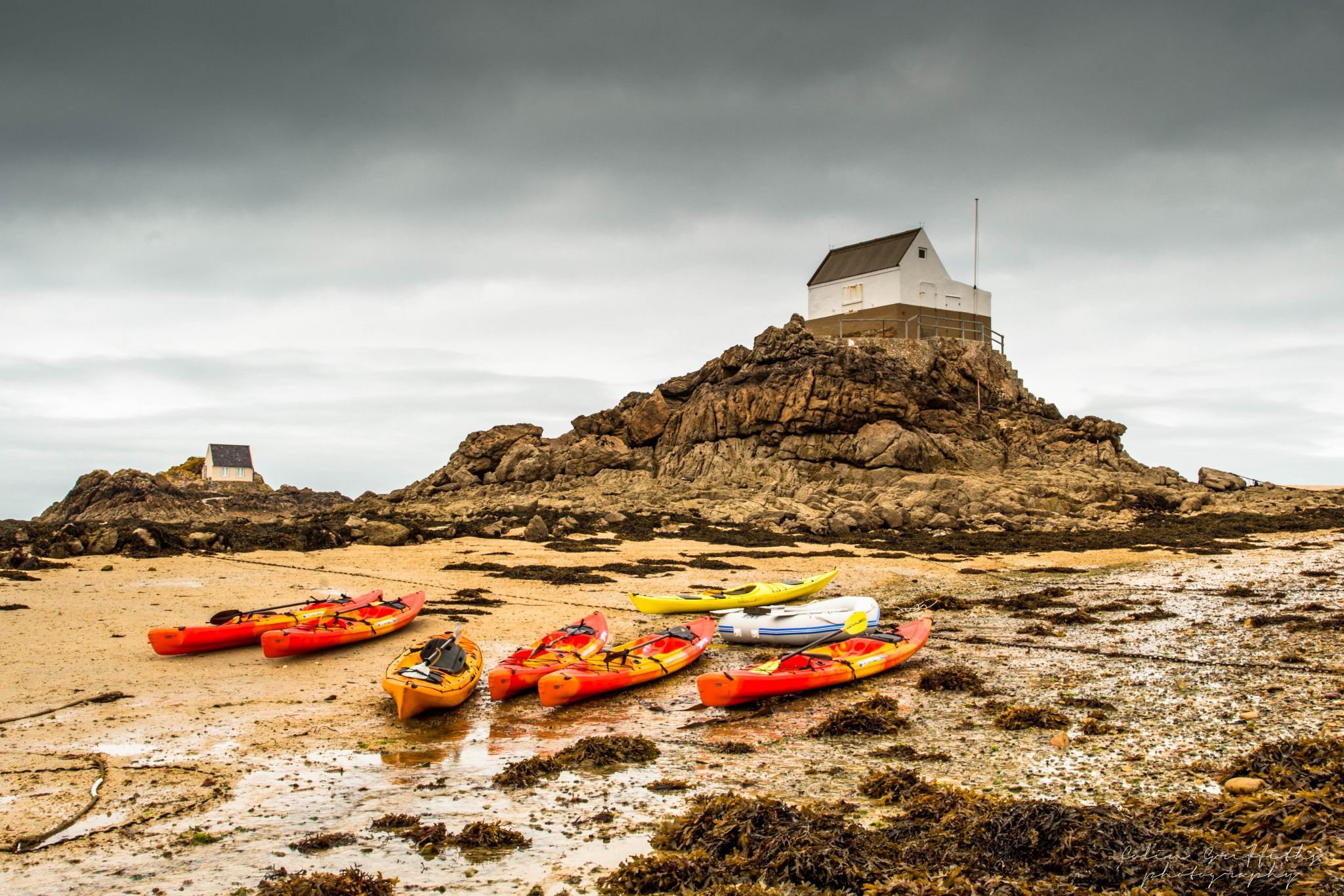 Echrehou kayaks,Jersey. UK., France