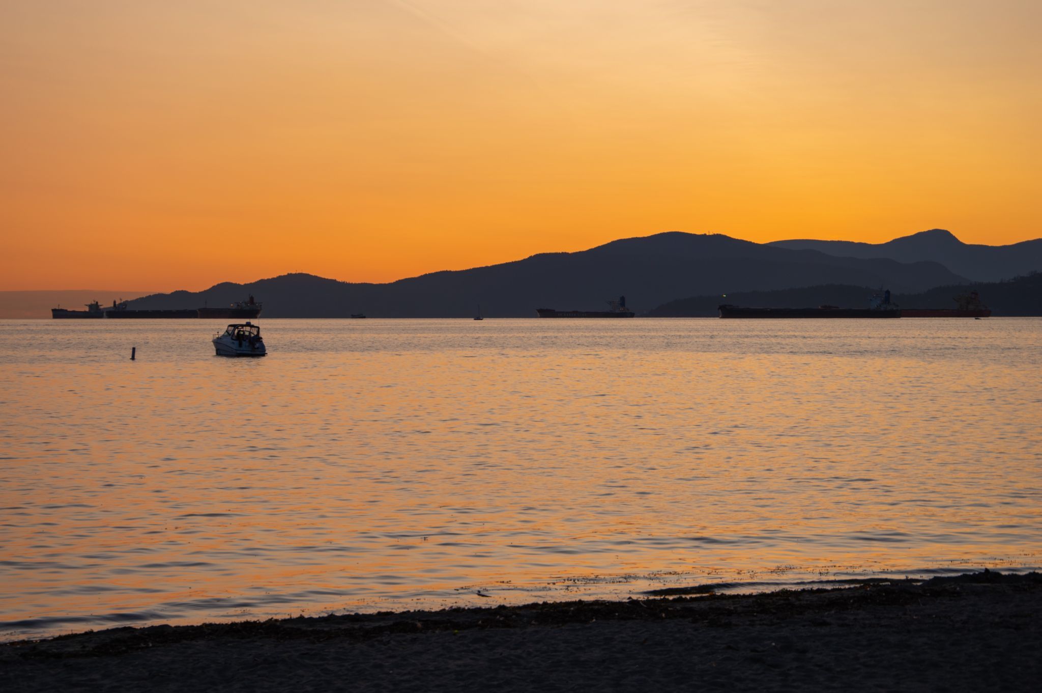 English Bay Sunset, Canada