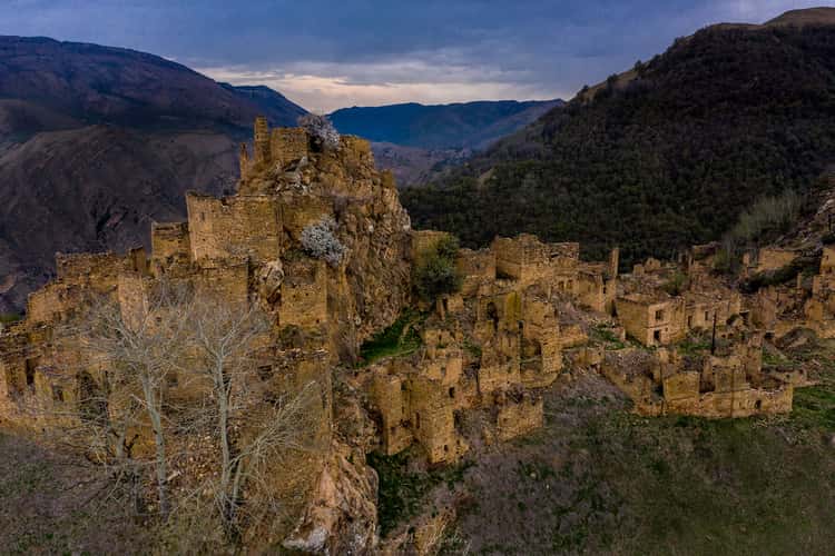 Gamsutle ghost village