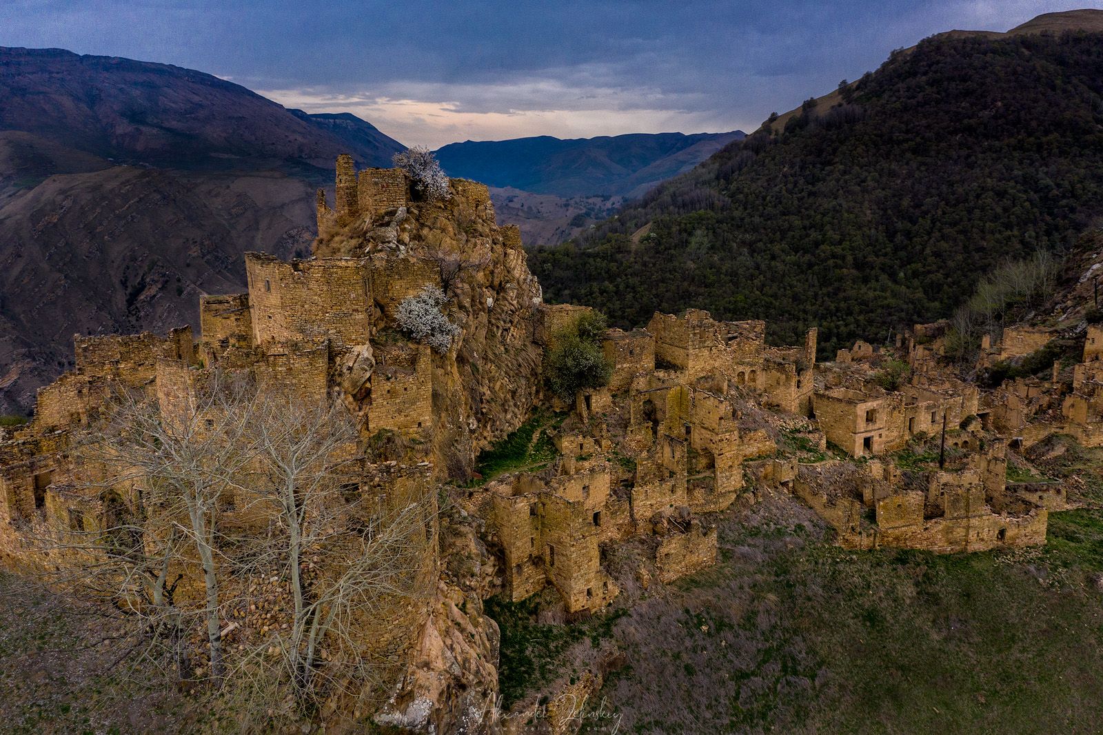 Gamsutle ghost village, Russian Federation
