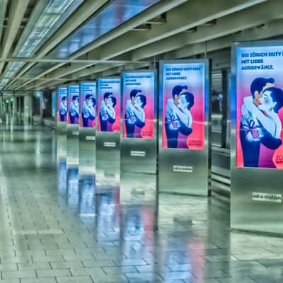 Gate, Zurich Airport, Switzerland