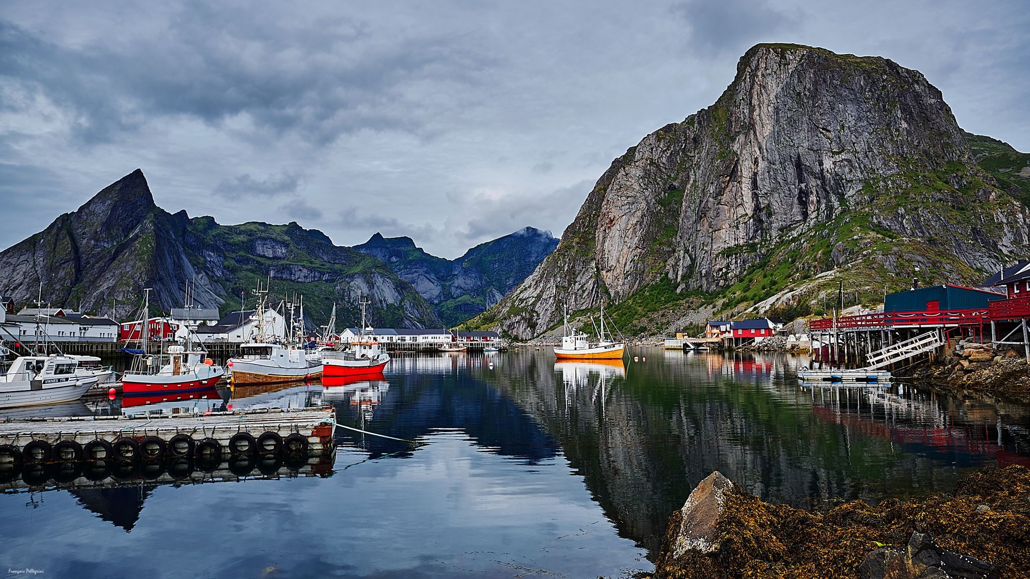 Hamnøy harbour, Norway