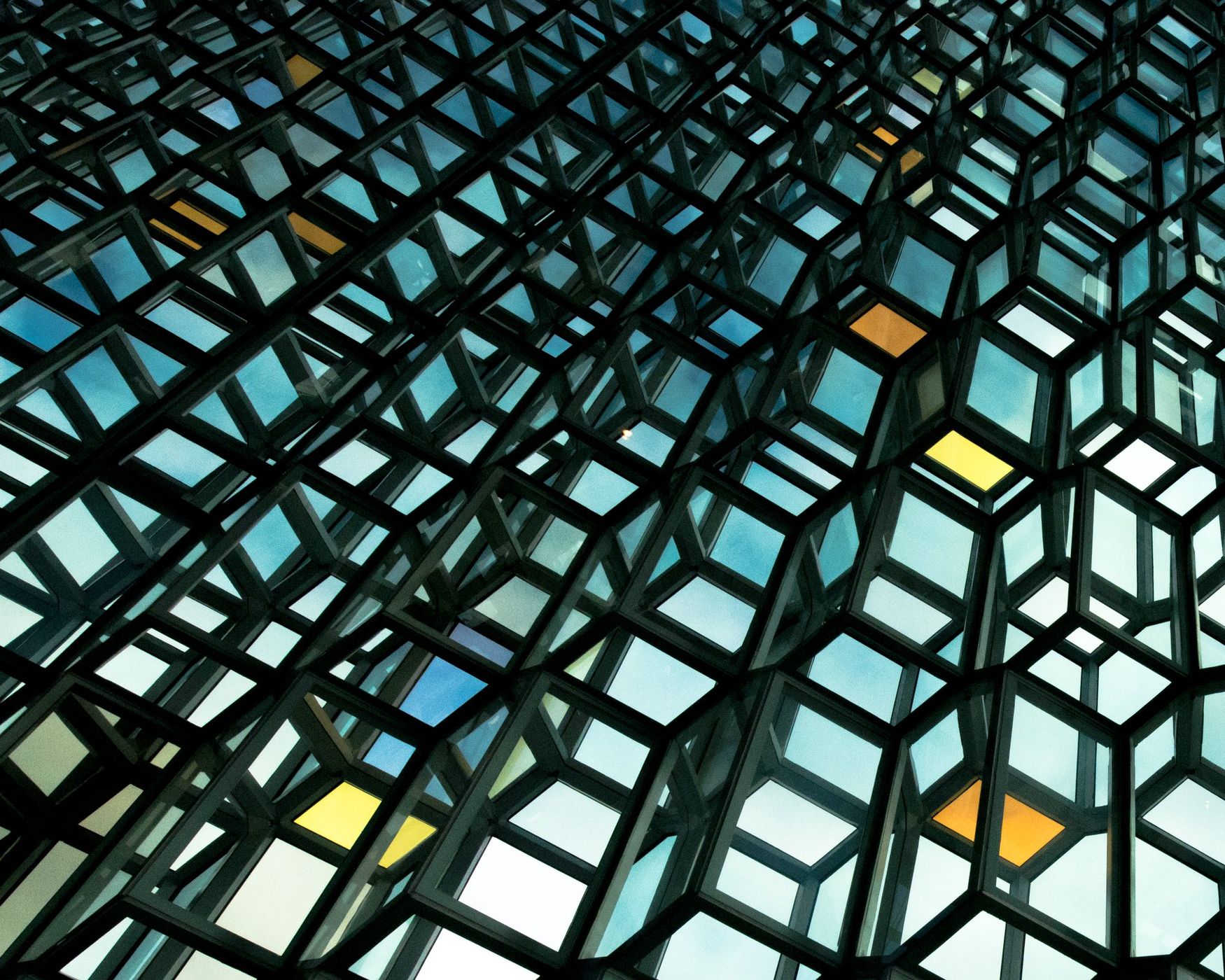 Inside Harpa - Concert Hall, Reykjavík, Iceland