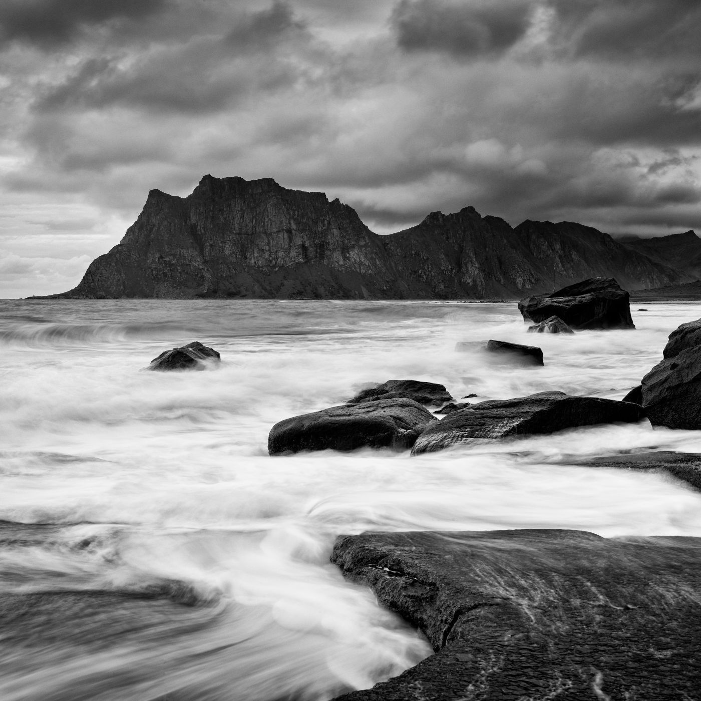 High Tide at Uttakleiv, Norway