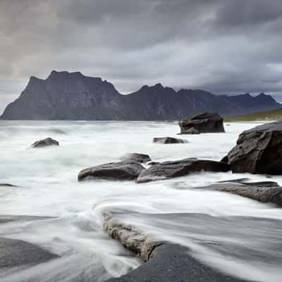 High Tide at Uttakleiv, Norway