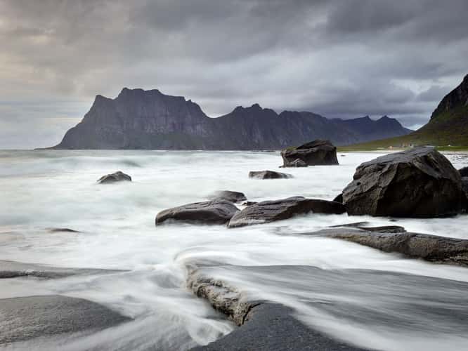 High Tide at Uttakleiv