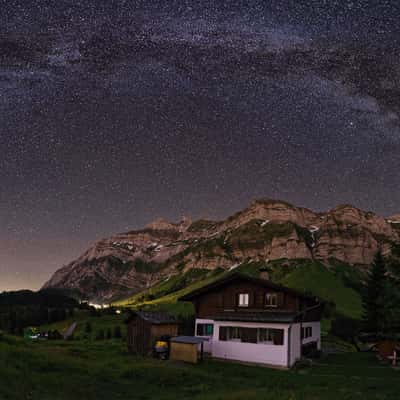 Highest point of the mountain pass, Switzerland