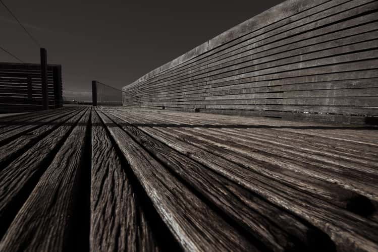 Wooden walkway Rapperswil-Hurden