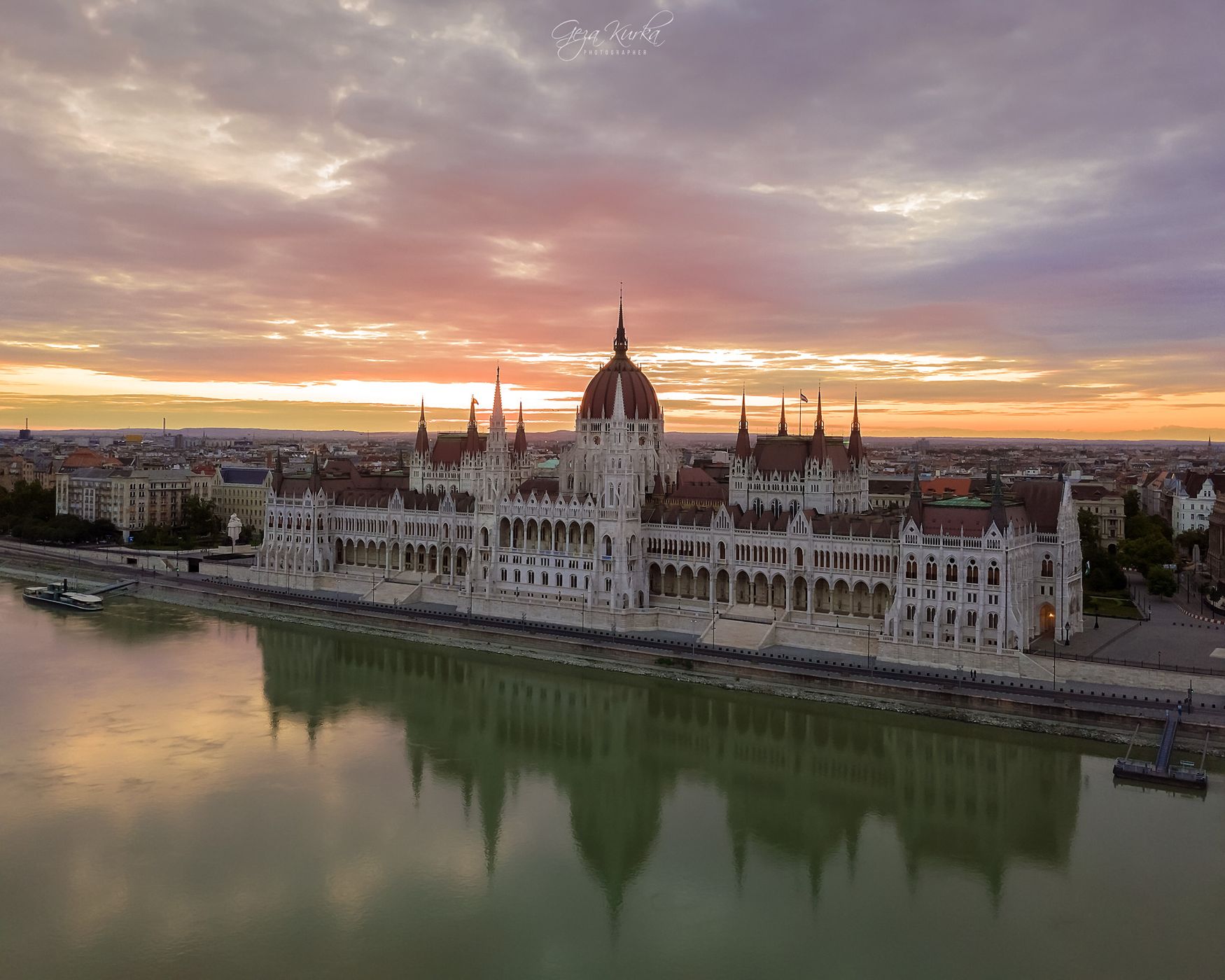 Hungarian Parliament, Budapest, Hungary